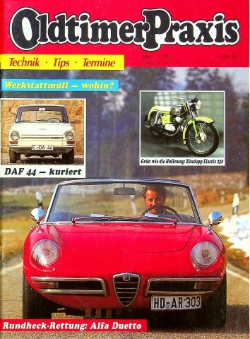 Deckblatt Oldtimer Praxis (05/1993)